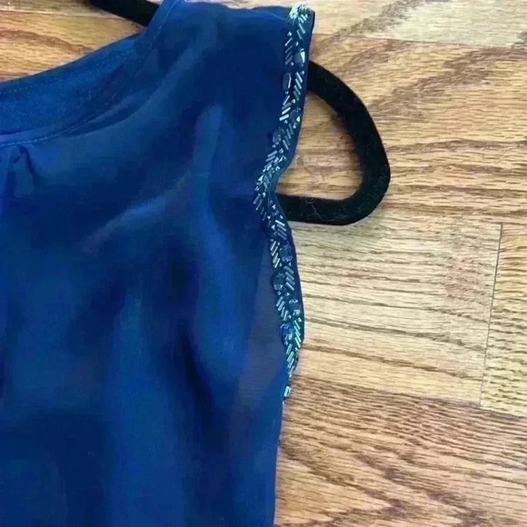 Cache navy blue cocktail dress - Picture 3 of 10